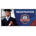 Fade Resistant A-Frame Fabric Skin 2m x 1m custom branded with your logo by Print Fast Express