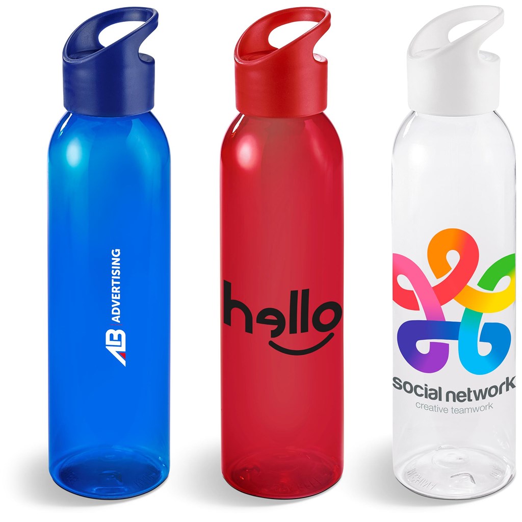 Altitude Fresco Plastic Water Bottle - 650ml custom branded with your logo by Print Fast Express
