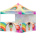 Coated Steel Sublimated Gazebo 3m x 3m - 3 Half-Wall Skins -1 Full-Wall Skin - Print Fast Express