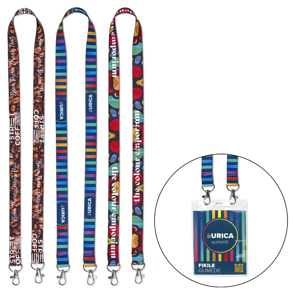 Altitude Garros Double-Sided Sublimation Satin Lanyard custom branded with your logo by Print Fast Express