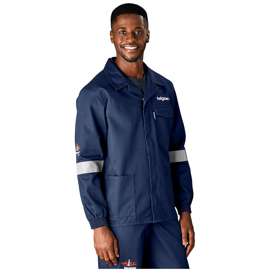 SABS Acid Resistant & Flame Retardant Jacket custom branded with your logo by Print Fast Express