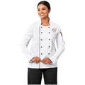 Unisex Long Sleeve Dijon Chef Jacket custom branded with your logo by Print Fast Express