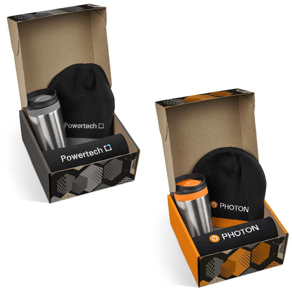 Callan Winter Gift Set custom branded with your logo by Print Fast Express