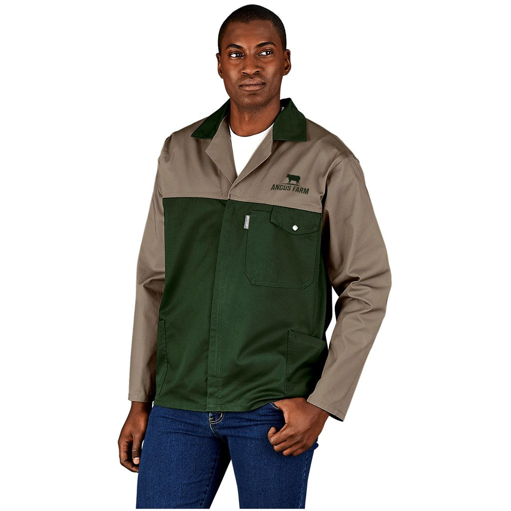 Site Premium Two-Tone Polycotton Jacket custom branded with your logo by Print Fast Express