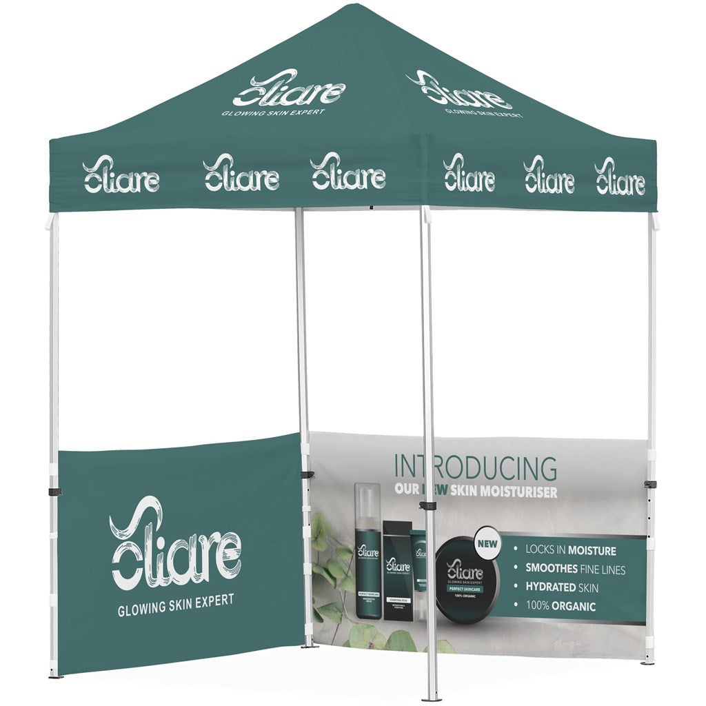 Ovation Sublimated Gazebo 2m X 2m - 2 Half-Wall Skins custom branded with your logo by Print Fast Express