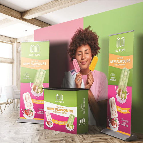 Activation Indoor Display Kit custom branded with your logo by Print Fast Express