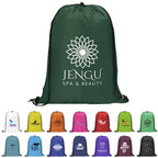 Altitude Daily 190T Drawstring Bag custom branded with your logo by Print Fast Express