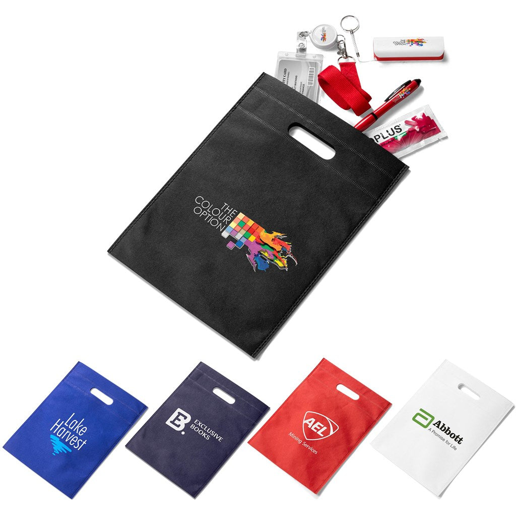 Altitude Bounce Non-Woven Gift Bag custom branded with your logo by Print Fast Express