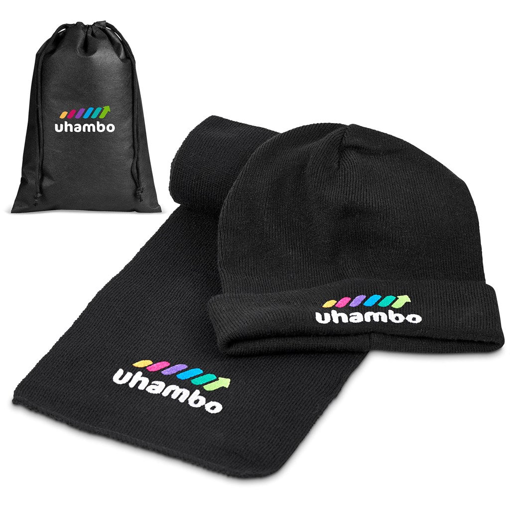 Tundra Winter Gift Set custom branded with your logo by Print Fast Express