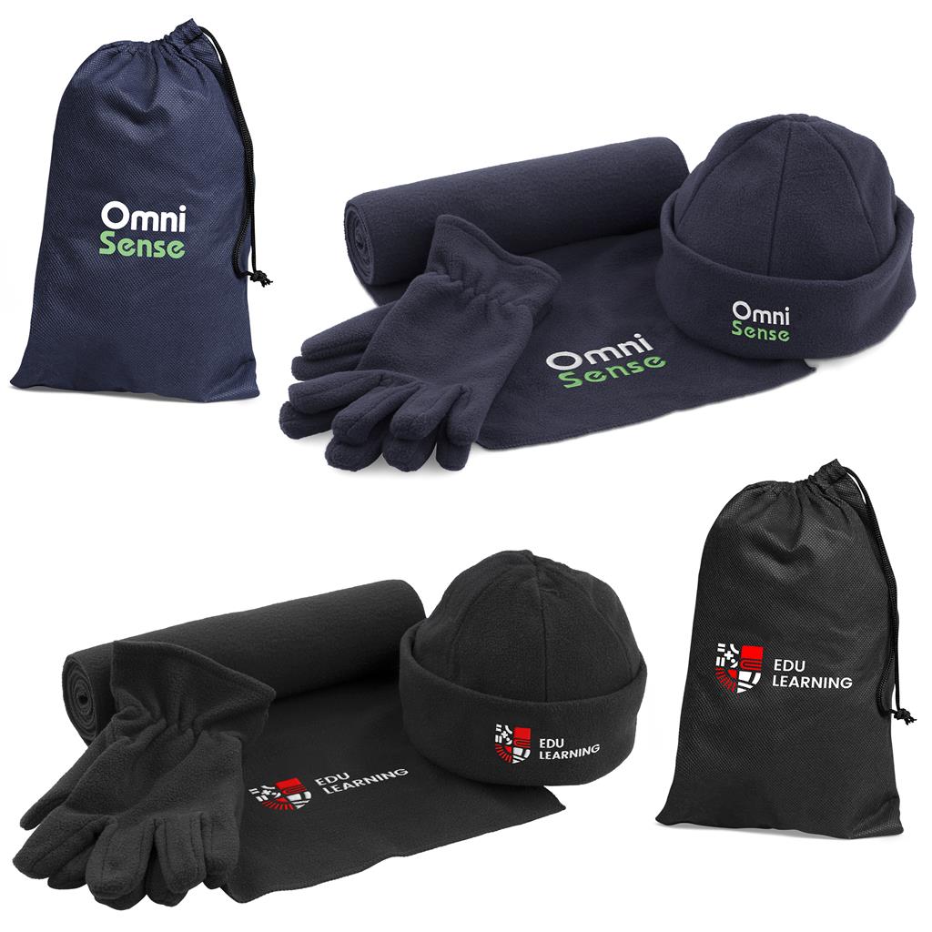 Greenland Fleece Set custom branded with your logo by Print Fast Express