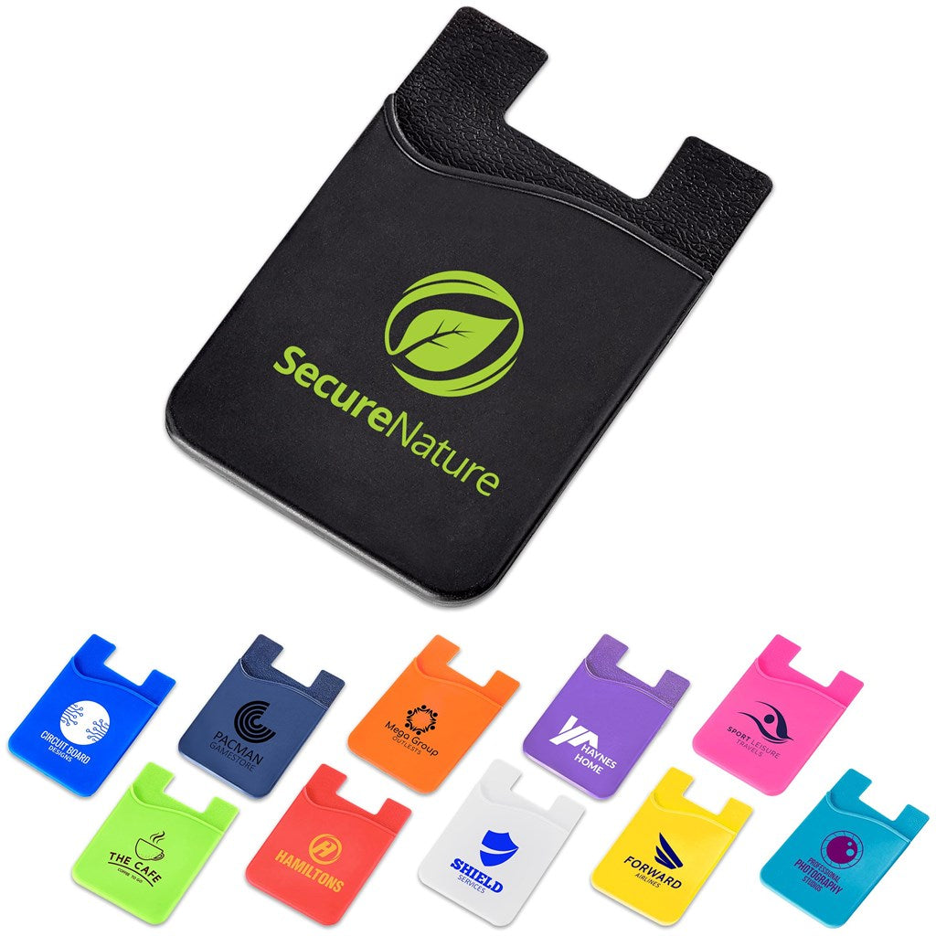 Altitude Razzle Dazzle Phone Card Holder custom branded with your logo by Print Fast Express