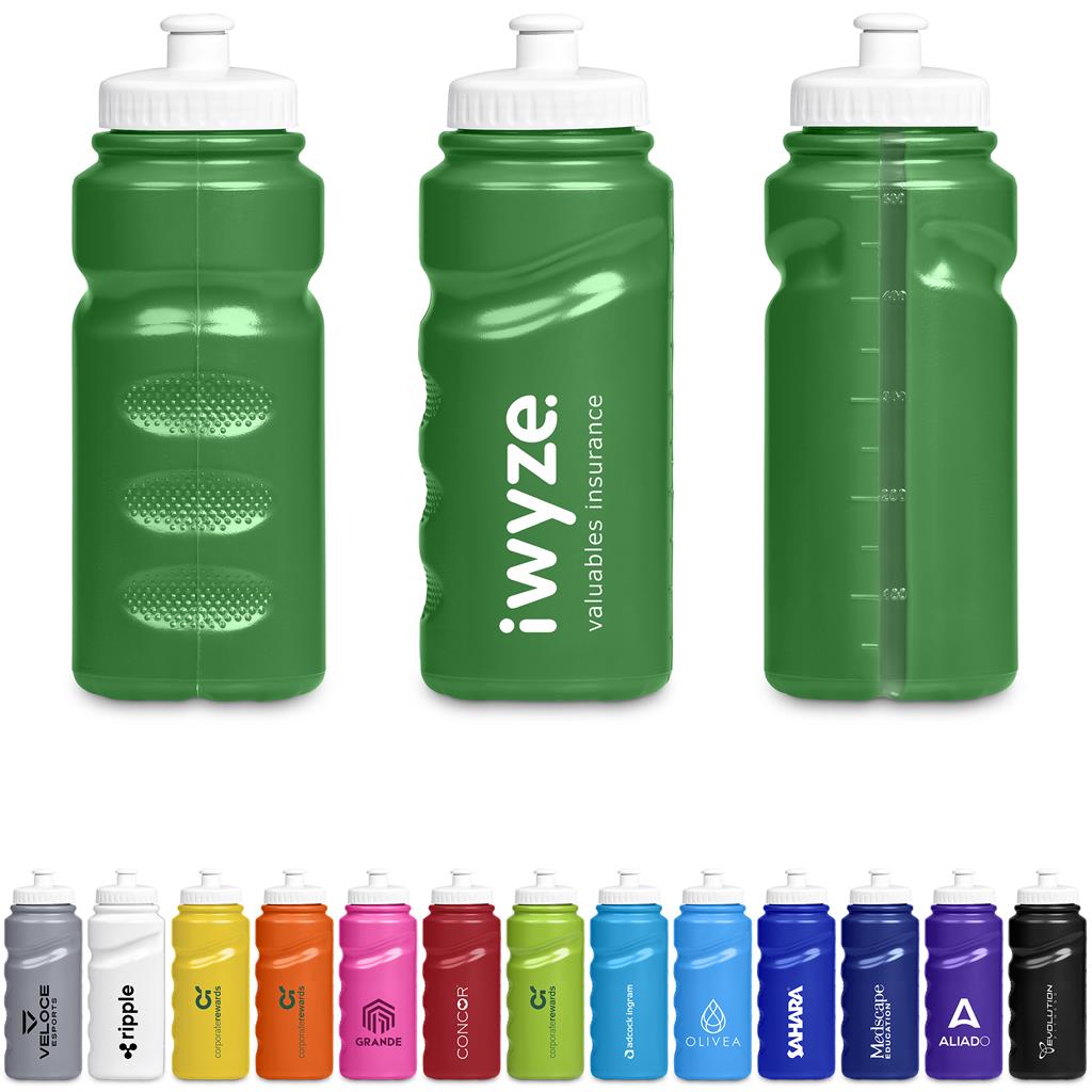 Altitude Slam Plastic Water Bottle - 500ml custom branded with your logo by Print Fast Express