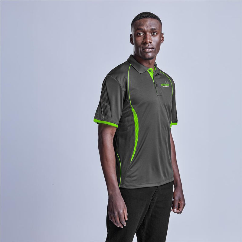 Mens Razor Golf Shirt custom branded with your logo by Print Fast Express