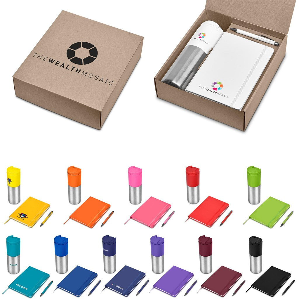 Watson Kraft Gift Set custom branded with your logo by Print Fast Express