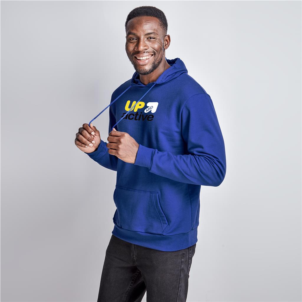 Mens Omega Hooded Sweater custom branded with your logo by Print Fast Express