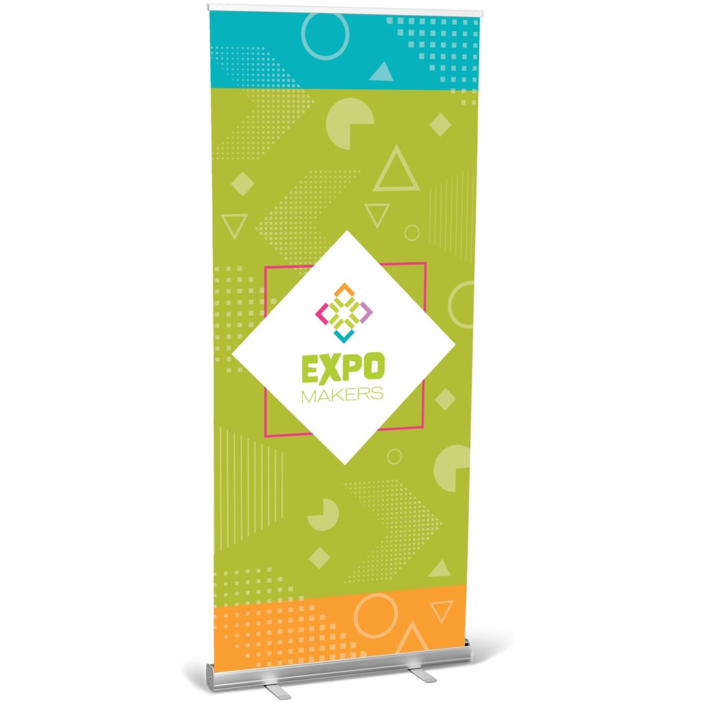 Everyday Fabric Pull-Up Banner custom branded with your logo by Print Fast Express