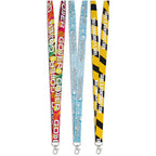 Altitude Snap Hook Clip Double-Sided Sublimation Petersham Lanyard custom branded with your logo by Print Fast Express