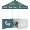 Ovation Sublimated Gazebo 2m X 2m - 3 Half-Wall Skins custom branded with your logo by Print Fast Express