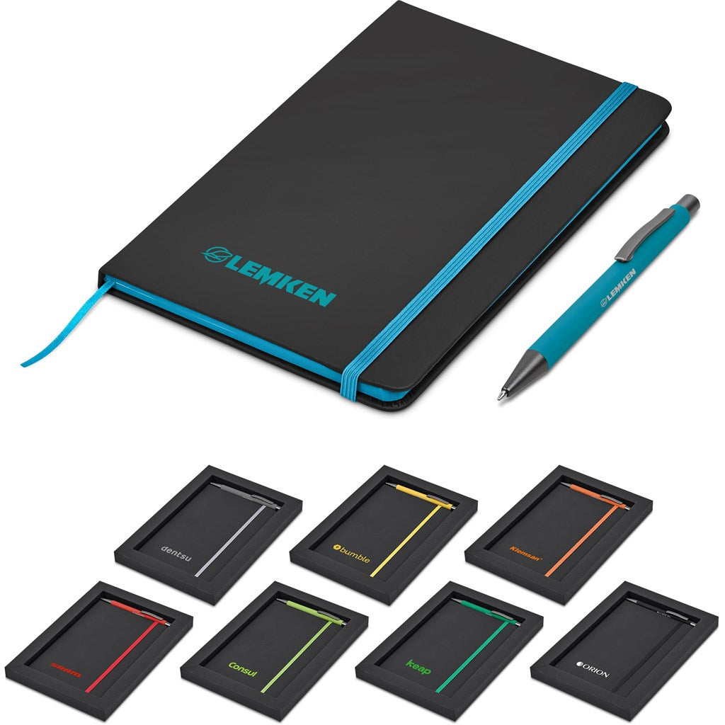 Altitude Miller Notebook & Pen Set custom branded with your logo by Print Fast Express