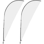 Legend 3m Sharkfin Flying Banner (Set of 2) — Print Fast Express
