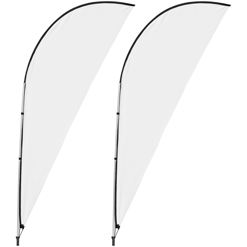 Legend 3m Sharkfin Flying Banner (Set of 2) — Print Fast Express