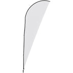 Legend 4m Sharkfin Flying Banner (Set of 2) - Print Fast Express