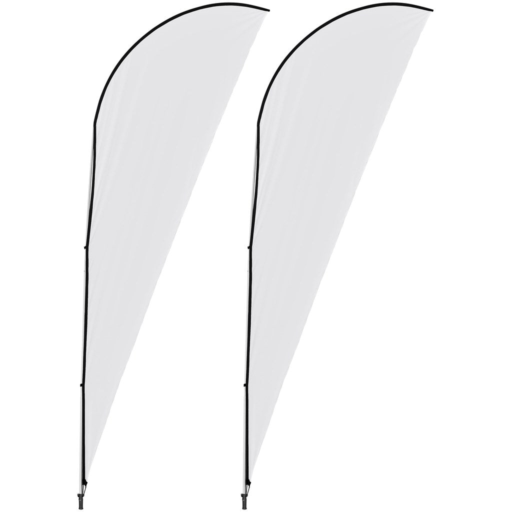 Legend 4m Sharkfin Flying Banner (Set of 2) — Print Fast Express