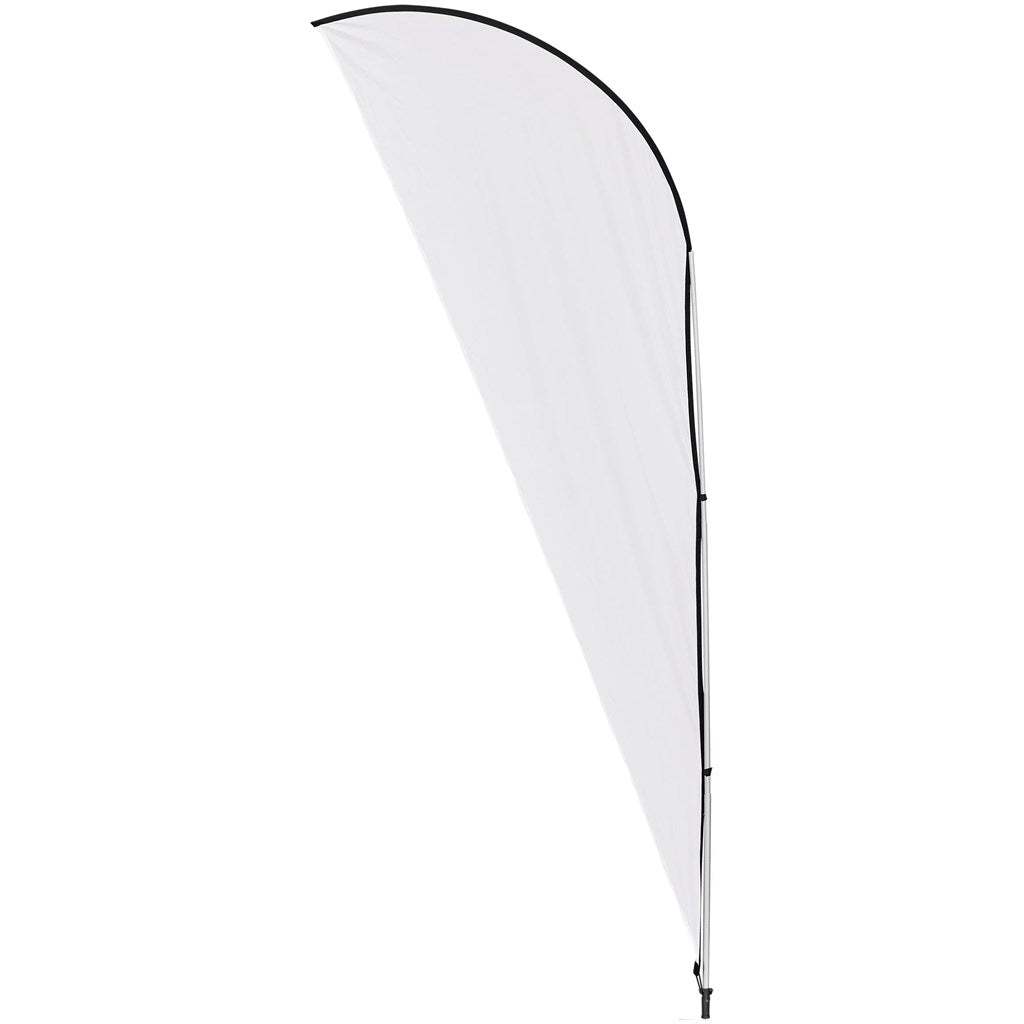 Legend 2M Sublimated Sharkfin Double-Sided Flying Banner - 1 complete unit - Print Fast Express
