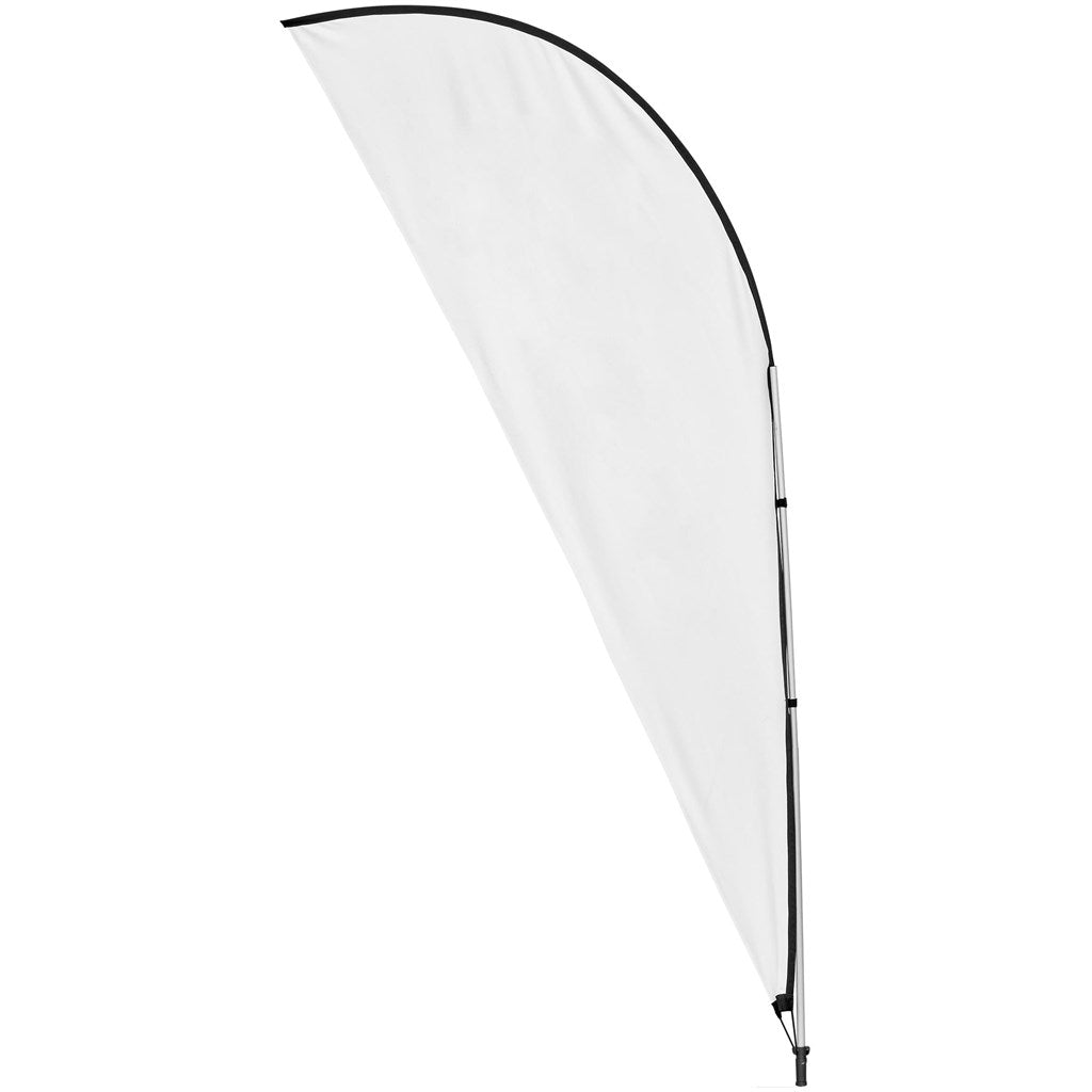Legend 3M Sublimated Sharkfin Double-Sided Flying Banner - 1 complete unit — Print Fast Express