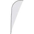 Legend 4M Sublimated Sharkfin Double-Sided Flying Banner - 1 complete unit custom branded with your logo