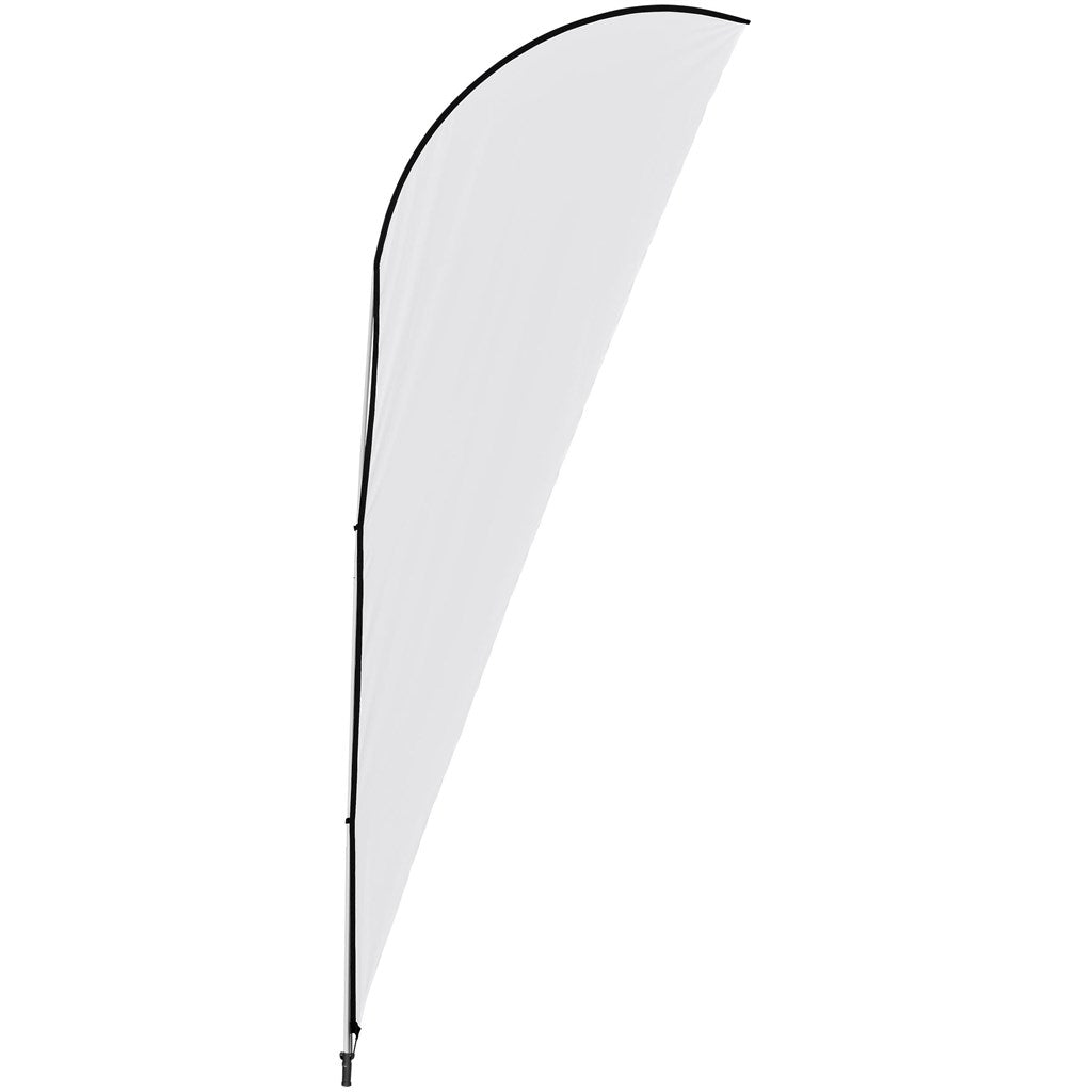 Legend 4M Sublimated Sharkfin Double-Sided Flying Banner - 1 complete unit — Print Fast Express
