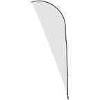 Legend 4M Sublimated Sharkfin Double-Sided Flying Banner - 1 complete unit — Print Fast Express