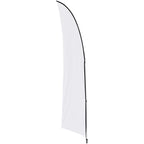 Legend 3M Sublimated Arcfin Double-Sided Flying Banner - 1 complete unit - Print Fast Express