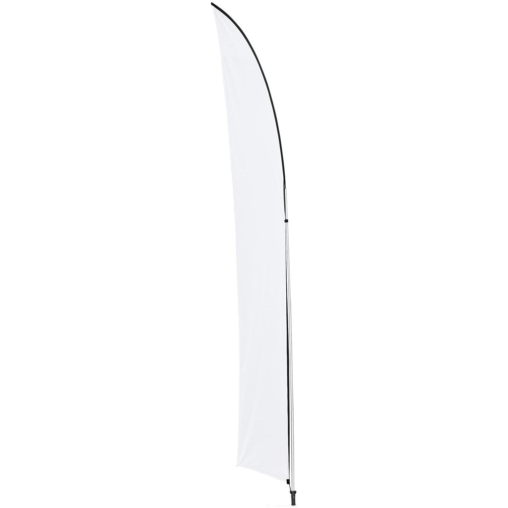 Legend 4M Sublimated Arcfin Double-Sided Flying Banner - 1 complete unit — Print Fast Express