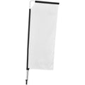 Legend 2M Sublimated Telescopic Double-Sided Flying Banner - 1 complete unit custom branded with your logo