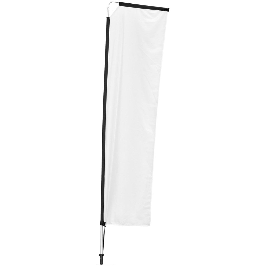 Legend 3M Sublimated Telescopic Double-Sided Flying Banner - 1 complete unit — Print Fast Express