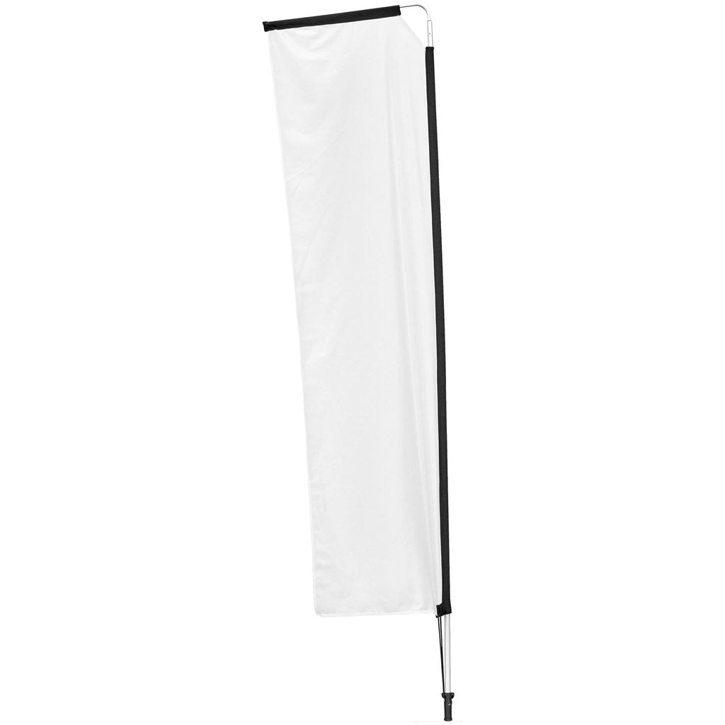 Legend 3M Sublimated Telescopic Double-Sided Flying Banner - 1 complete unit - Print Fast Express
