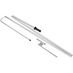 Legend 3M Sublimated Telescopic Double-Sided Flying Banner - 1 complete unit - Print Fast Express