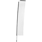 Legend 4M Sublimated Telescopic Double-Sided Flying Banner - 1 complete unit — Print Fast Express