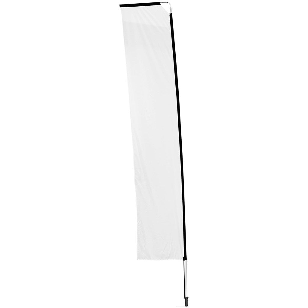 Legend 4M Sublimated Telescopic Double-Sided Flying Banner - 1 complete unit — Print Fast Express
