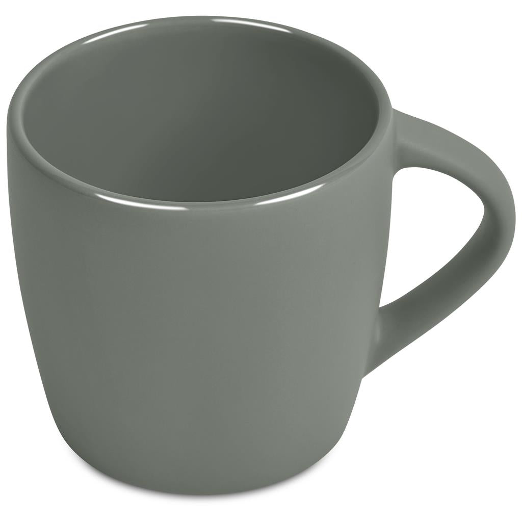 Altitude Altra Ceramic Coffee Mug – 330ml in Moss Green - Print Fast Express