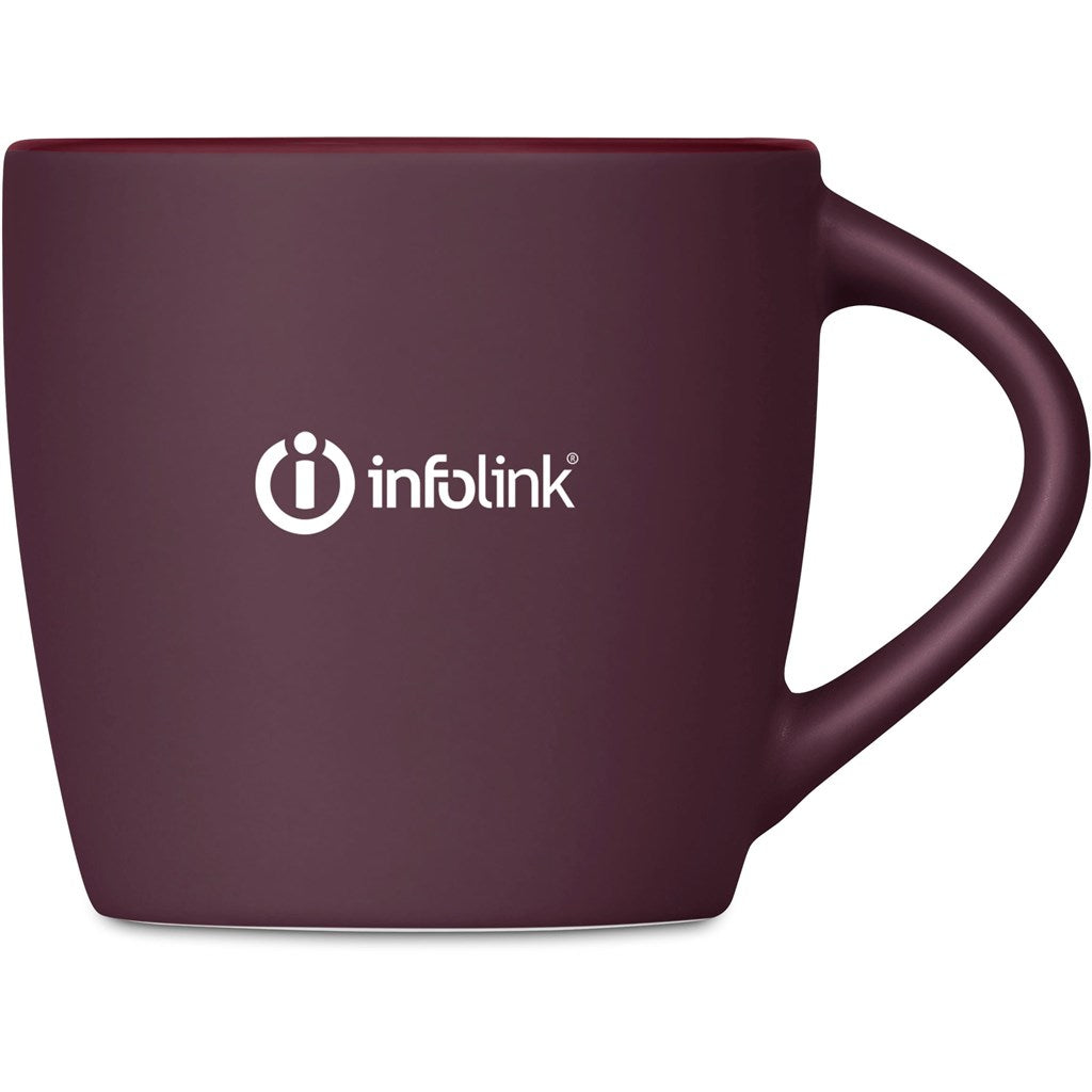 Altitude Altra Ceramic Coffee Mug – 330ml in Maroon — Print Fast Express