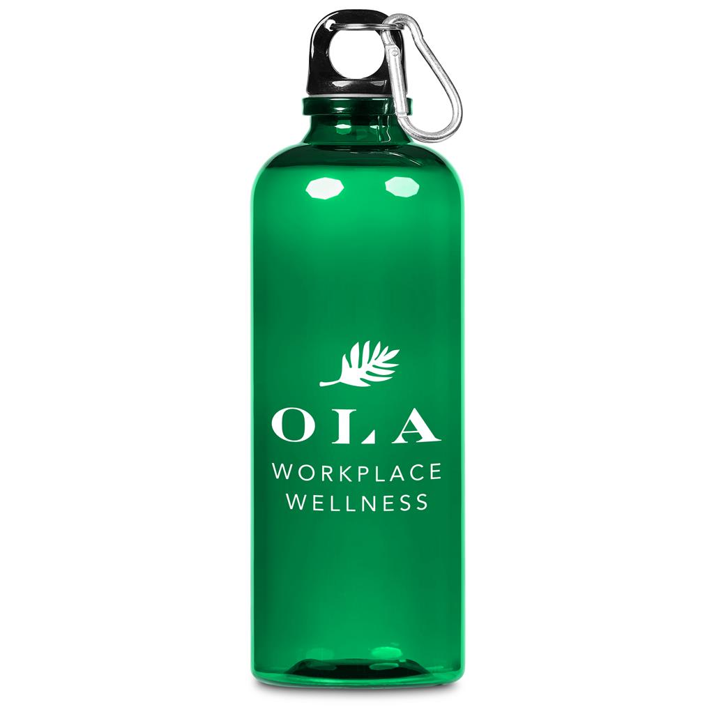 Altitude Vista Recycled PET Water Bottle - 600ml in Dark Green — Print Fast Express