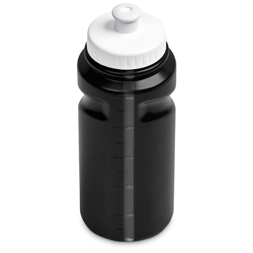 Altitude Slam Plastic Water Bottle - 500ml in Black - Print Fast Express