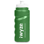 Altitude Slam Plastic Water Bottle - 500ml in Green — Print Fast Express