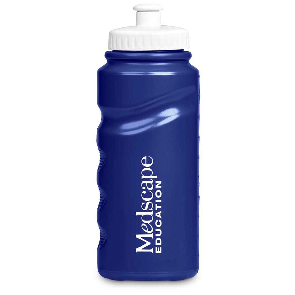 Altitude Slam Plastic Water Bottle - 500ml in Navy — Print Fast Express