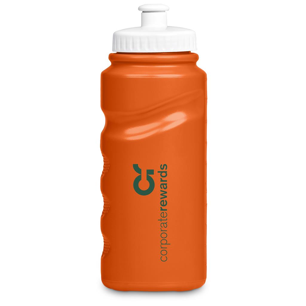 Altitude Slam Plastic Water Bottle - 500ml in Orange — Print Fast Express