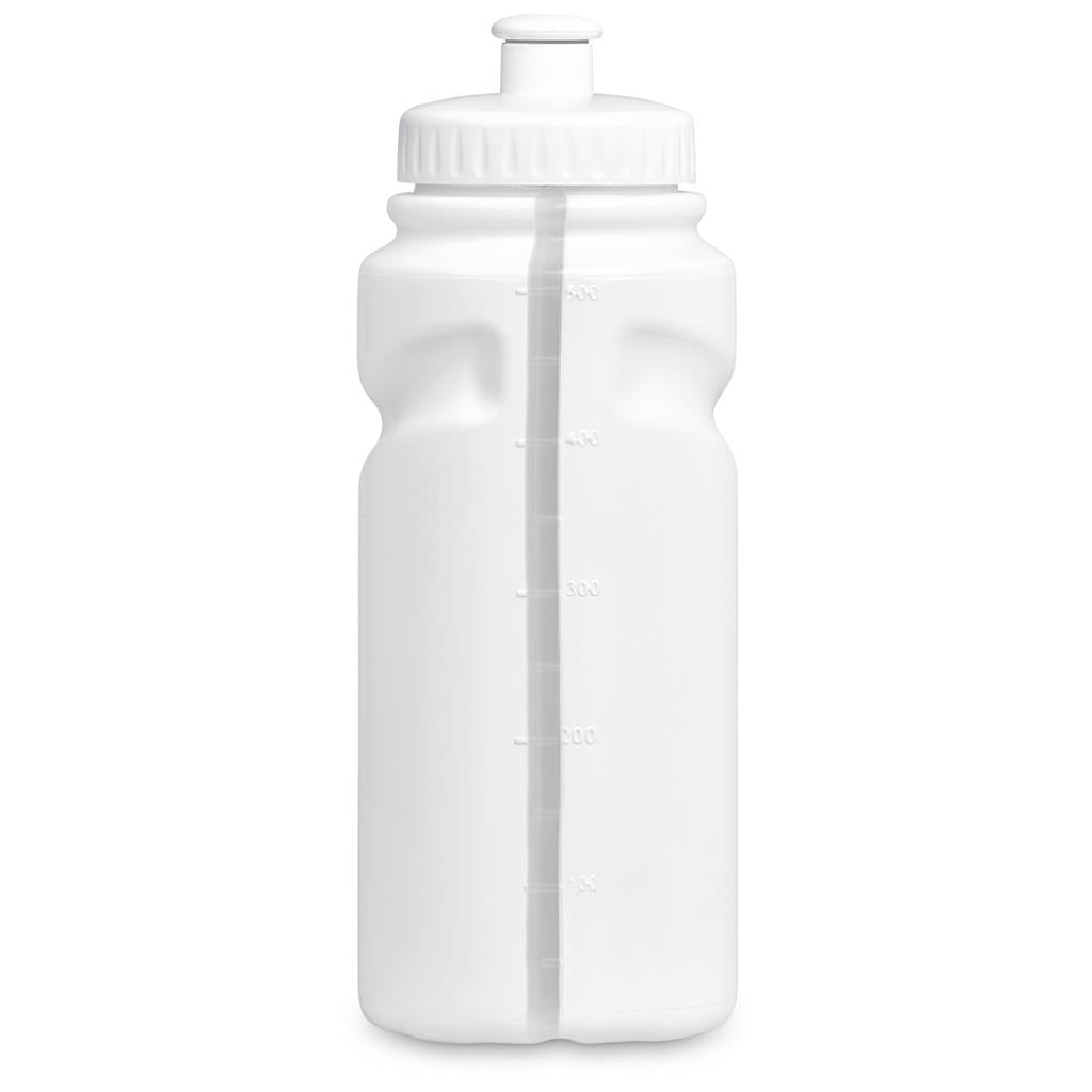 Altitude Slam Plastic Water Bottle - 500ml in Solid White - Print Fast Express