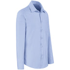Mens Long Sleeve Sycamore Shirt in Blue - Print Fast Express