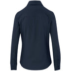 Ladies Long Sleeve Sycamore Shirt in Navy - Print Fast Express